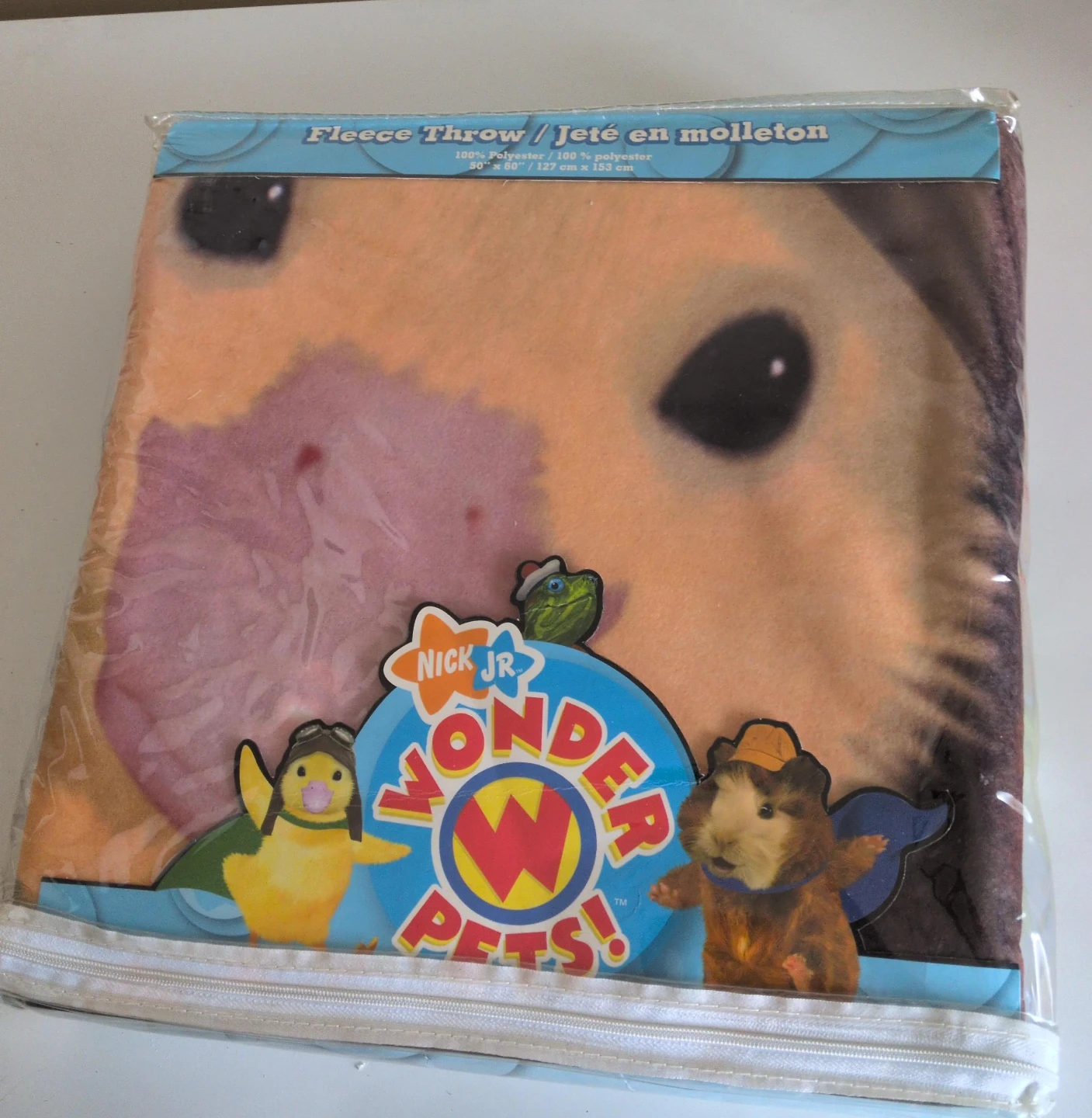 New- Nickelodeon Jr. Wonder Pets Fleece Throw Blanket
