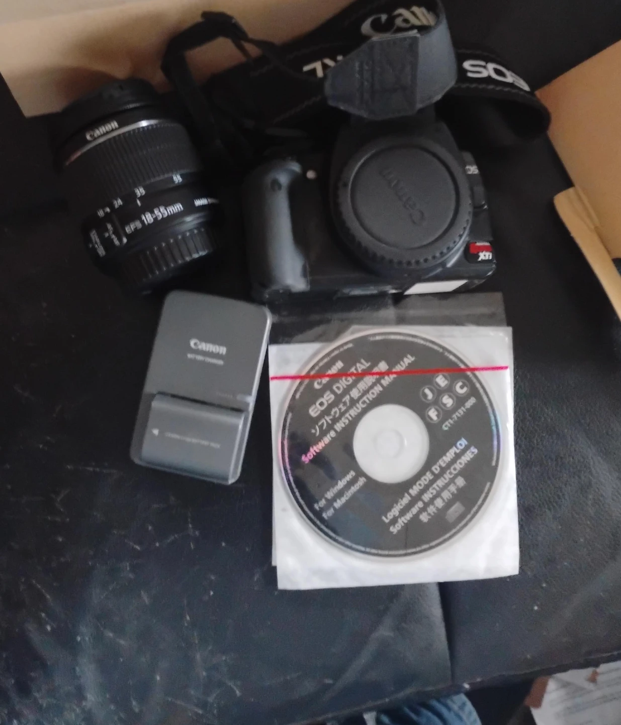 Canon EOS Digital Rebel XTi DSLR Camera with 18-55mm Lens