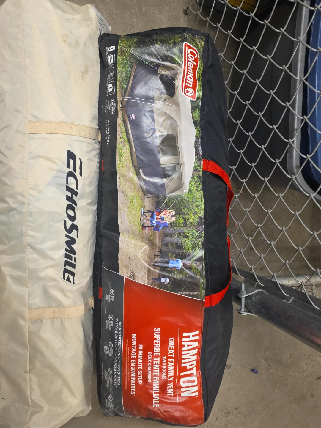 Coleman Hampton Great Family Tent - 2 Rooms