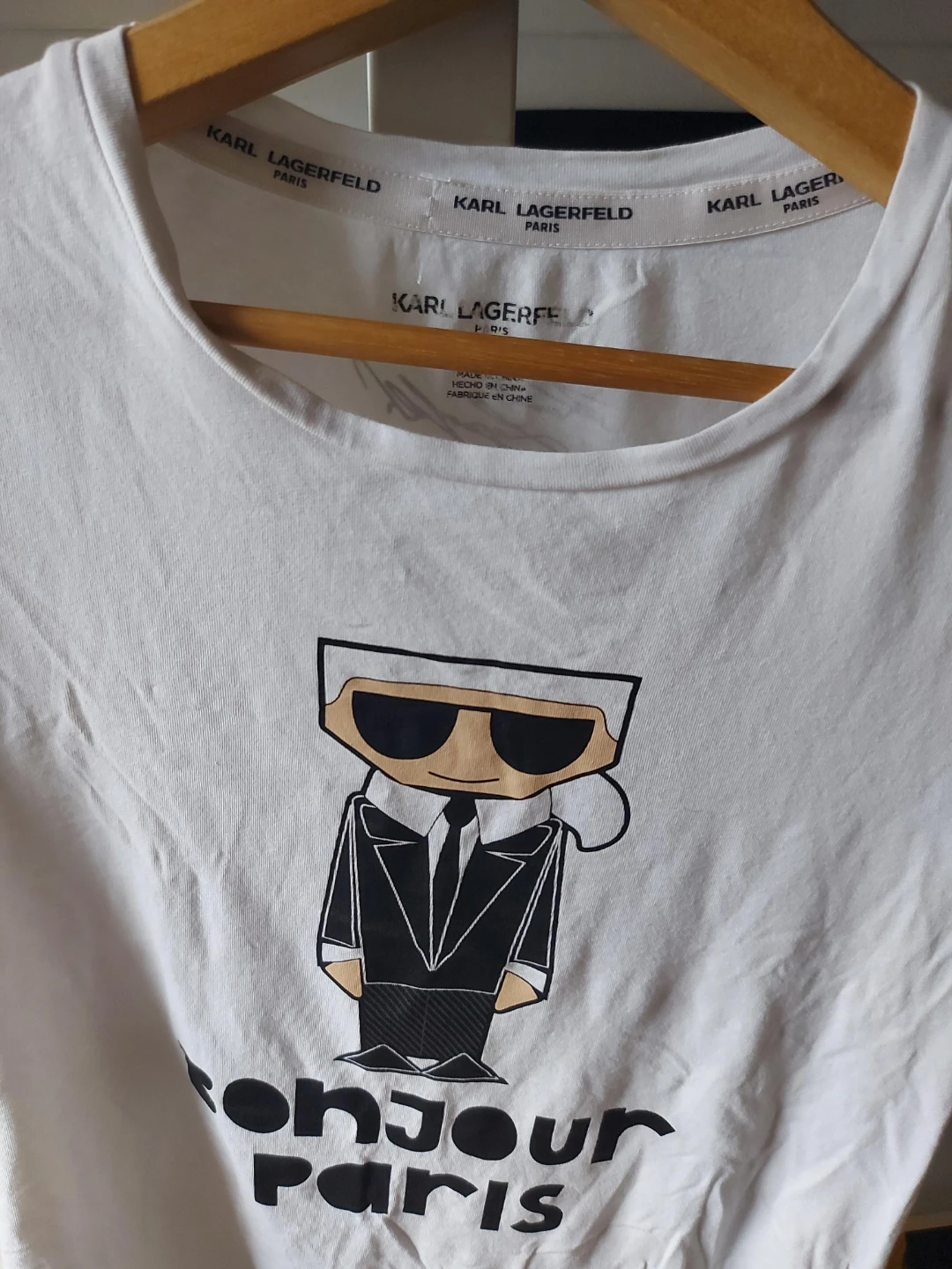 Karl Lagerfeld White T-Shirt XXS