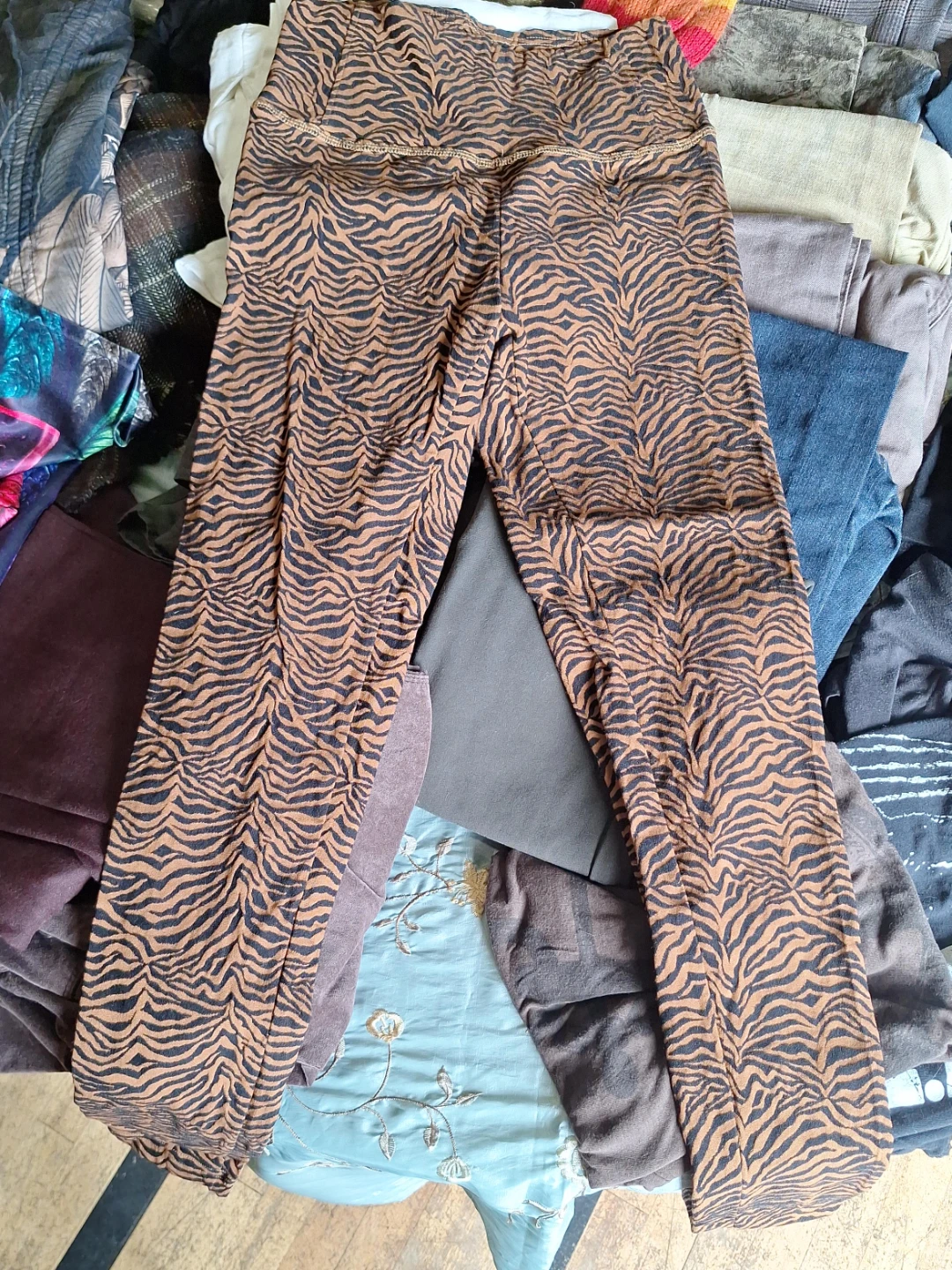Women's Zebra Print Leggings