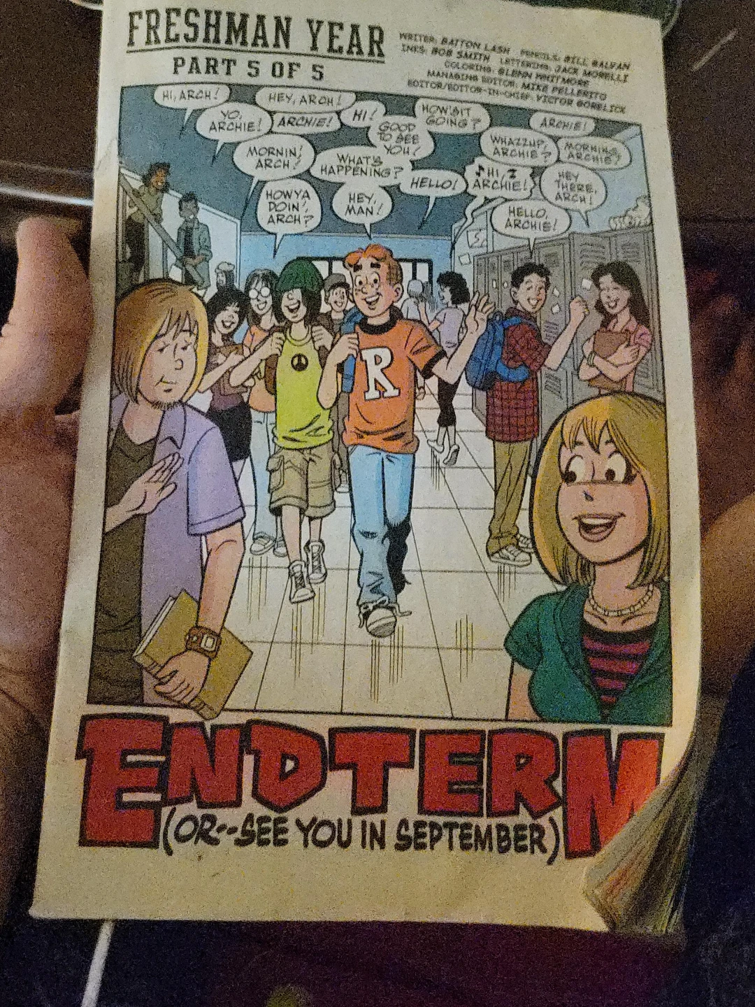 Archie Comics Freshman Year Part 5 of 5