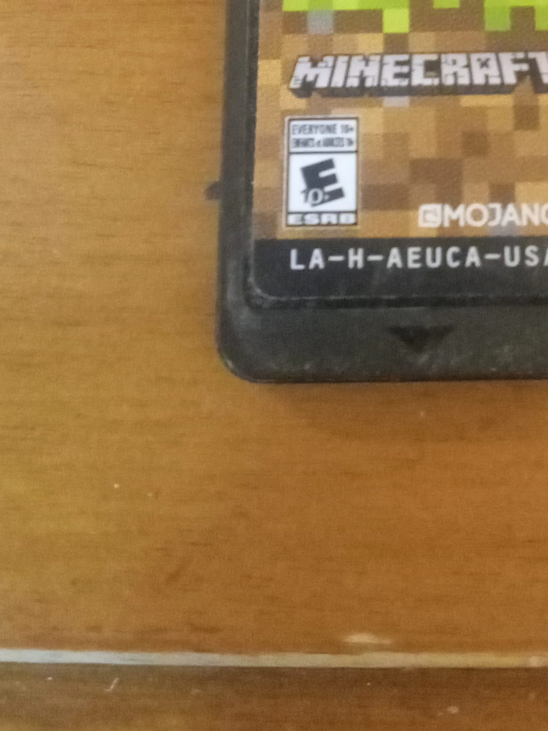 Nintendo Switch Minecraft Game Cartridge
