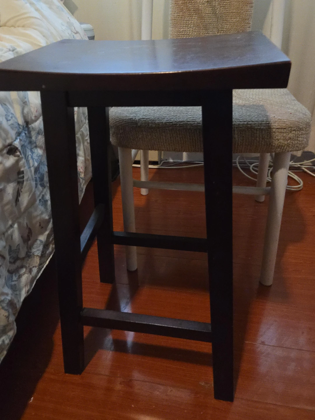 Wooden Counter Stool