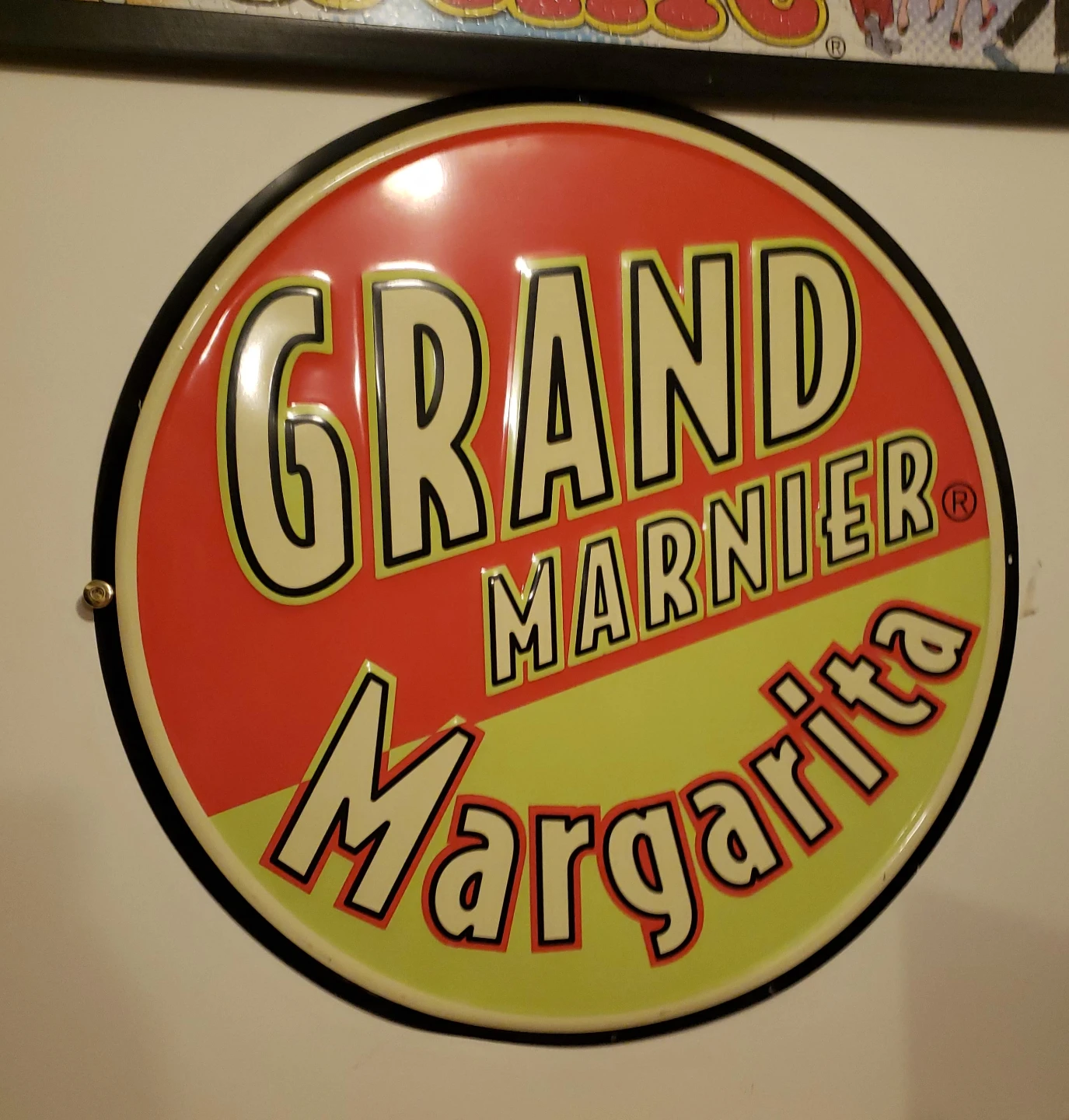Grand Marnier Margarita Vintage Sign