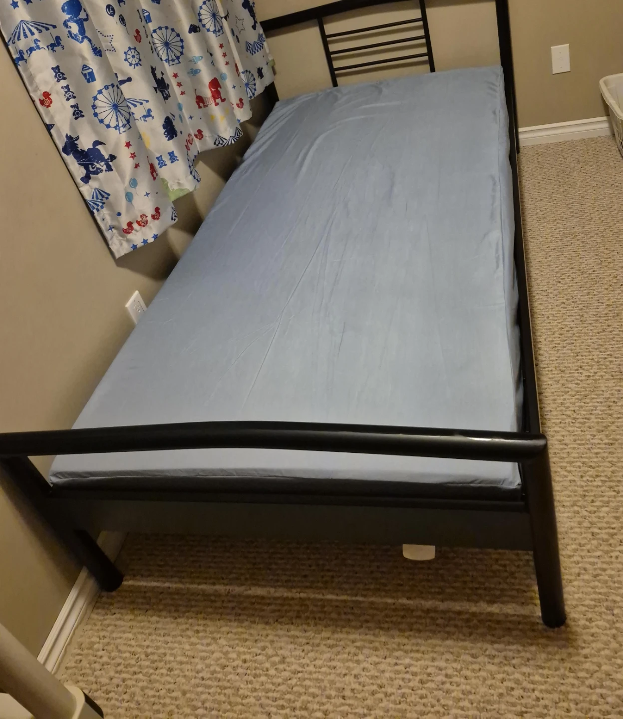 Black Metal Bed Frame