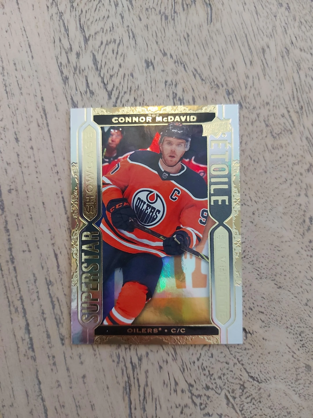 Connor McDavid "Showcase" Hockey Card