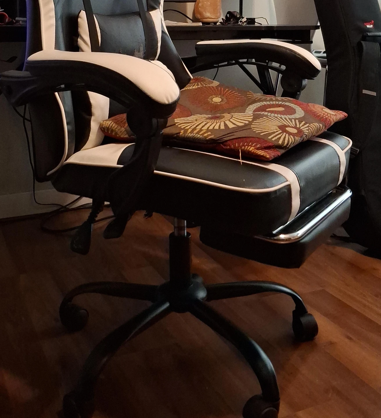 Black and White Gaming Chair
