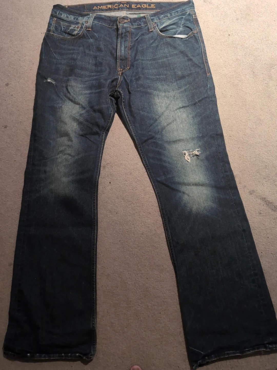 American Eagle Men's Blue Denim Jeans