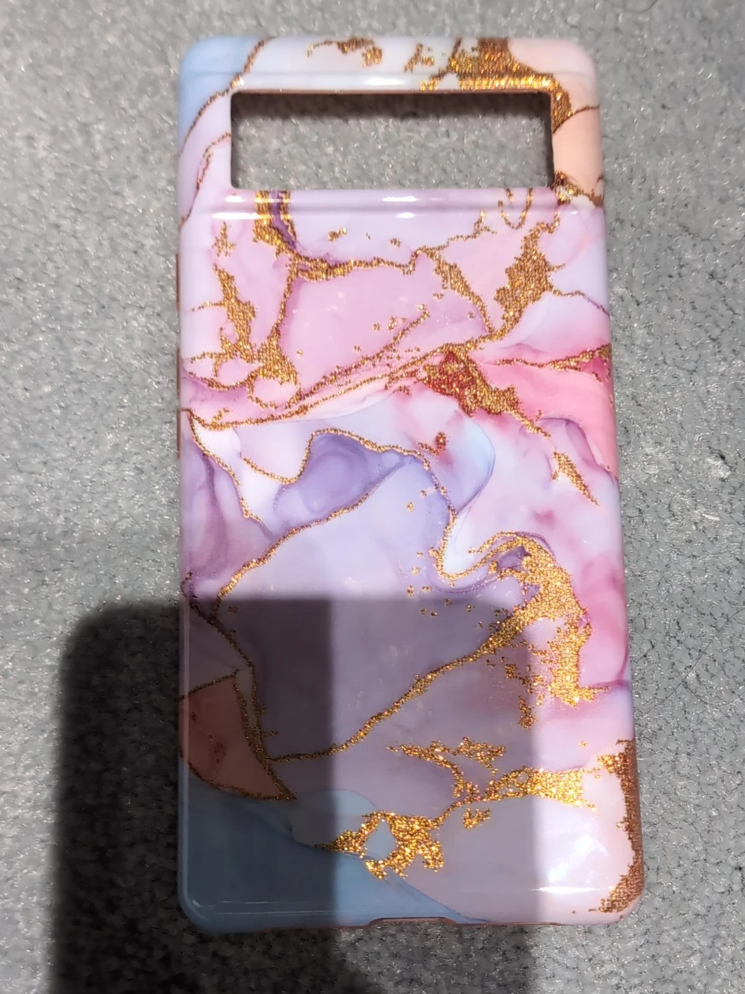 Phone Case with Marble Design