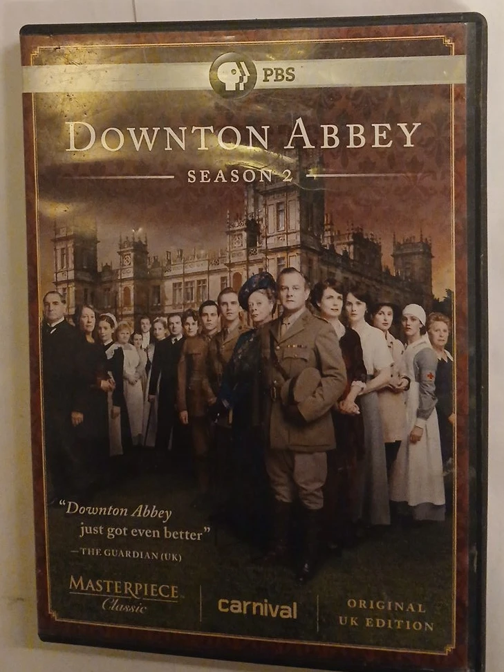 Downton Abbey Season 2 DVD - Original UK Edition