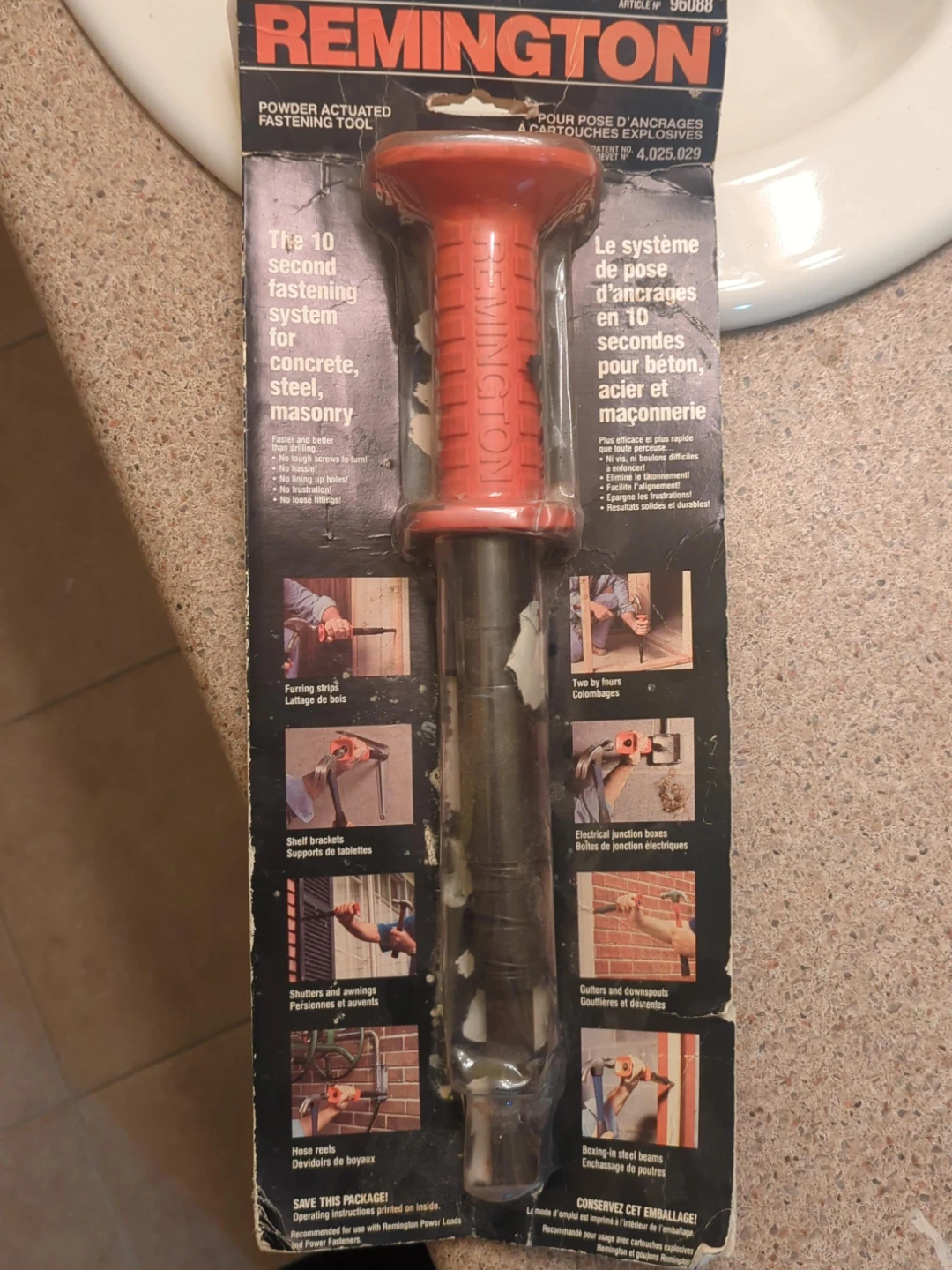 Remington Powder Actuated Fastening Tool