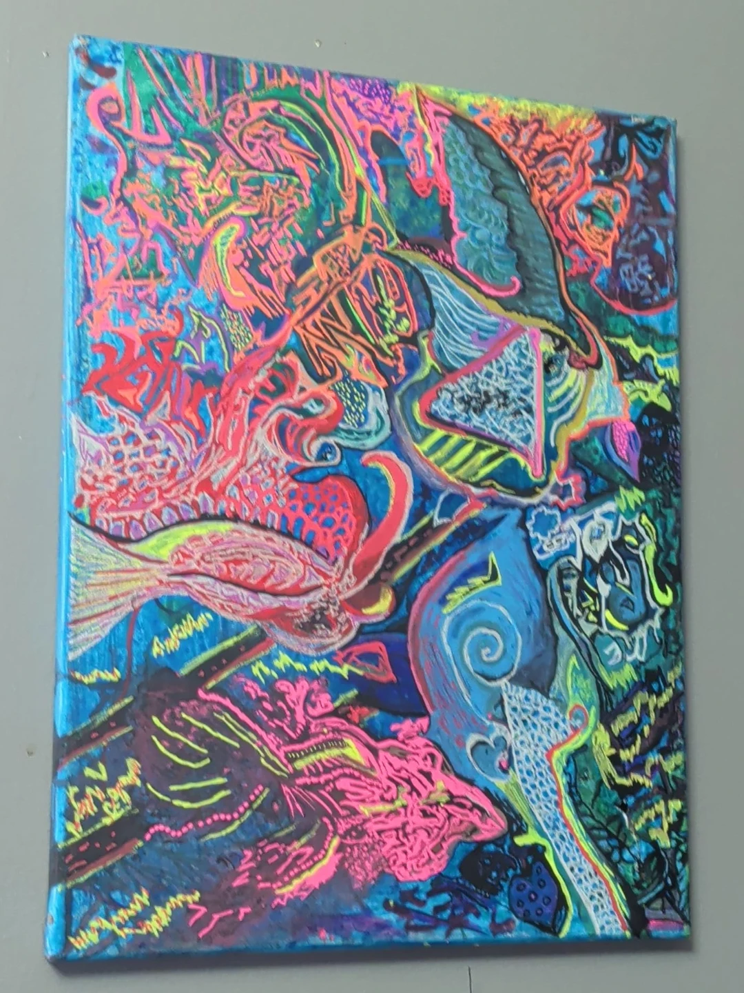 Vibrant Abstract Painting