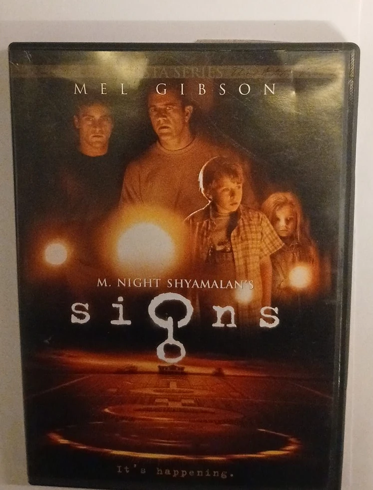 Signs DVD Movie starring Mel Gibson