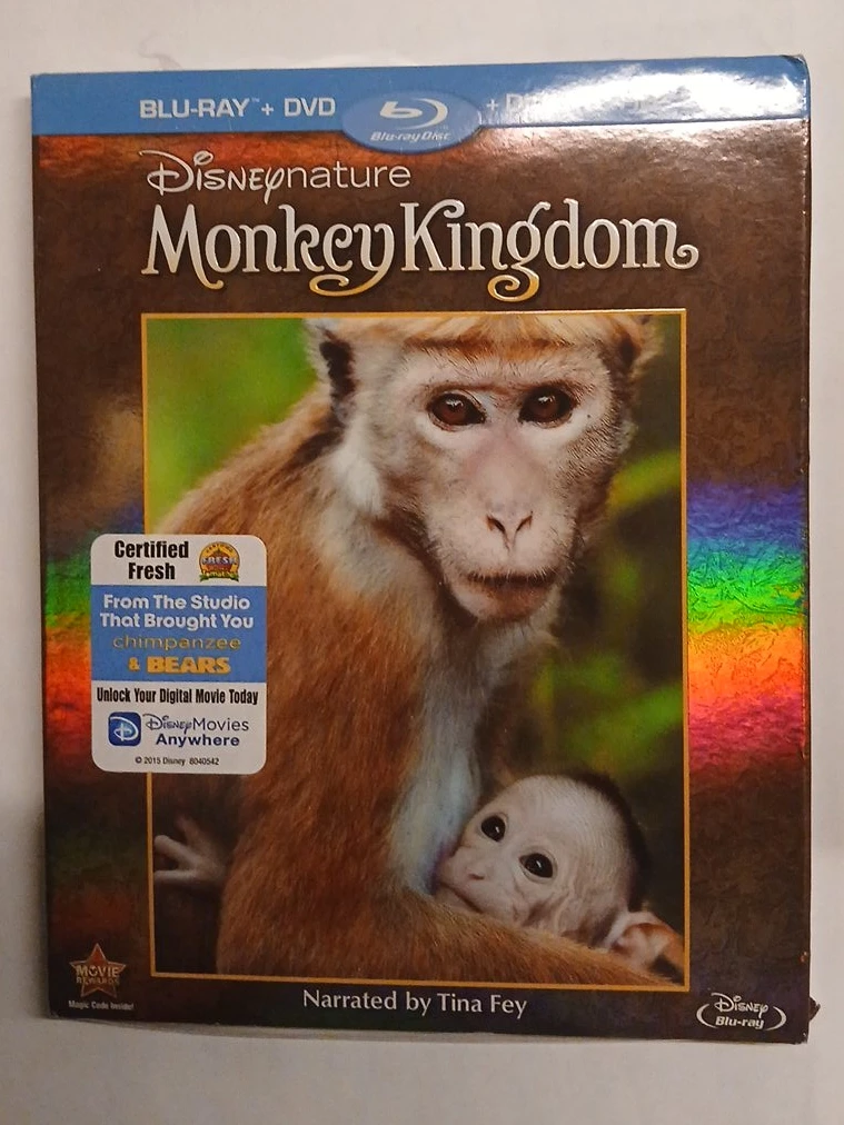 Disneynature Monkey Kingdom Blu-ray + DVD + Digital HD