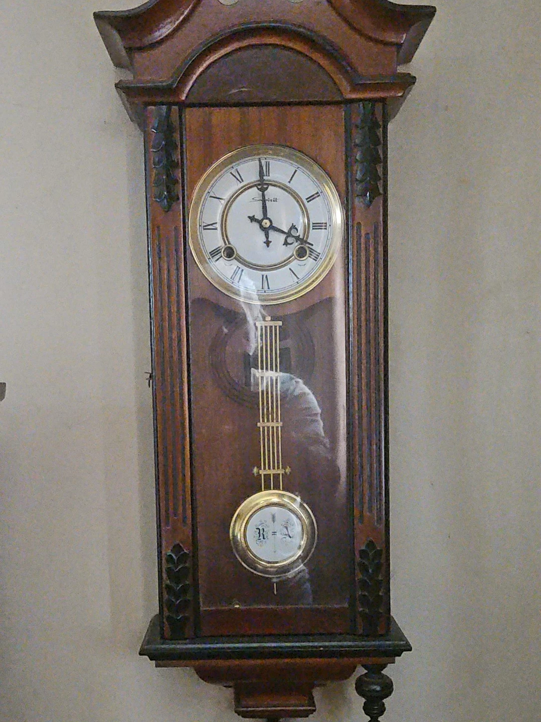 Smith Wall Clock with Pendulum