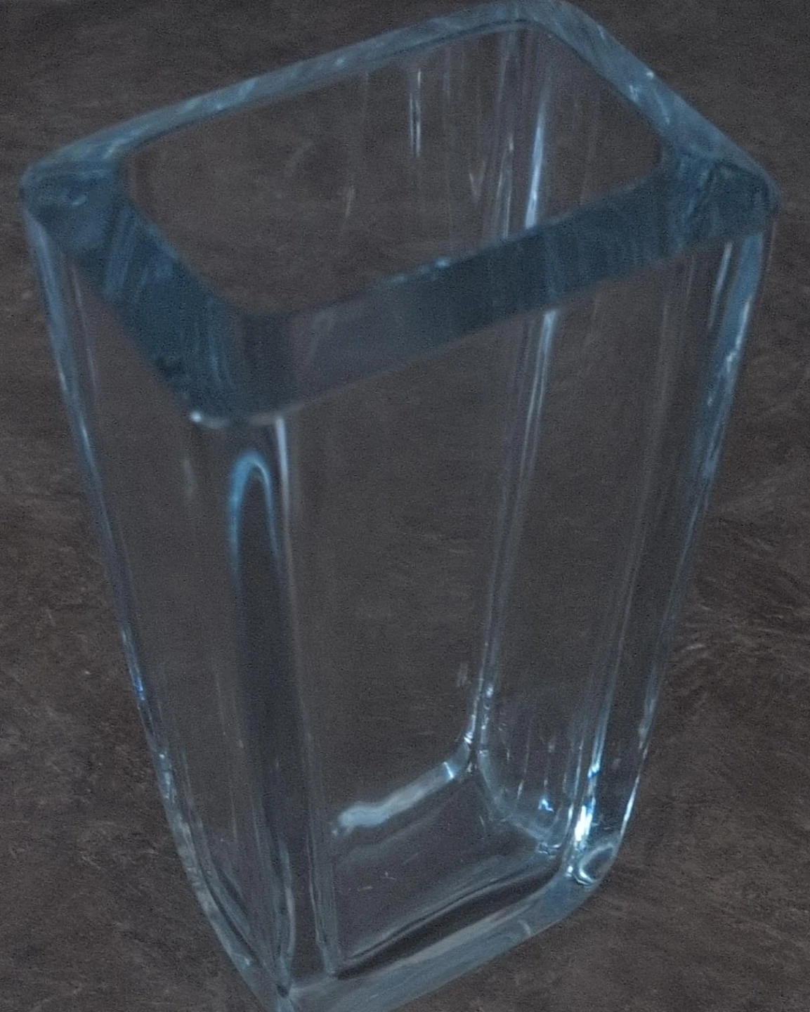 Clear Glass Vase