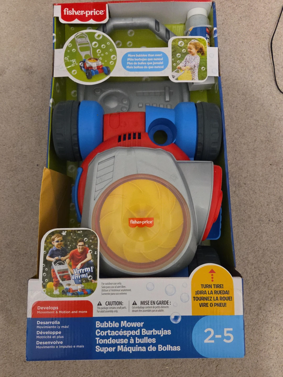 Fisher-Price Bubble Mower Toy
