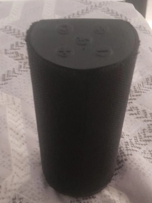 Black Portable Bluetooth Speaker