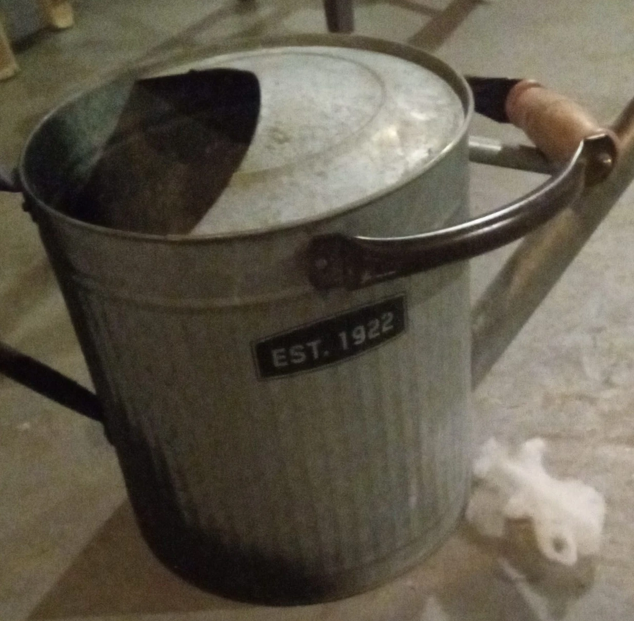 Vintage Metal Watering Can - Est. 1922