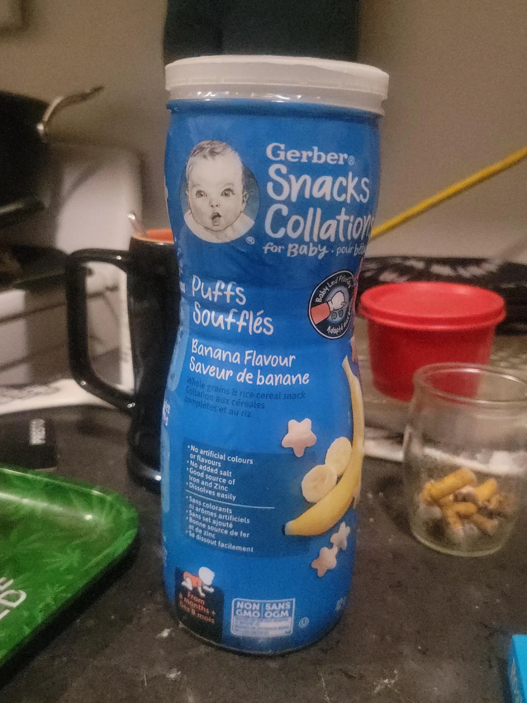Gerber Snacks for Baby Puffs - Banana Flavour