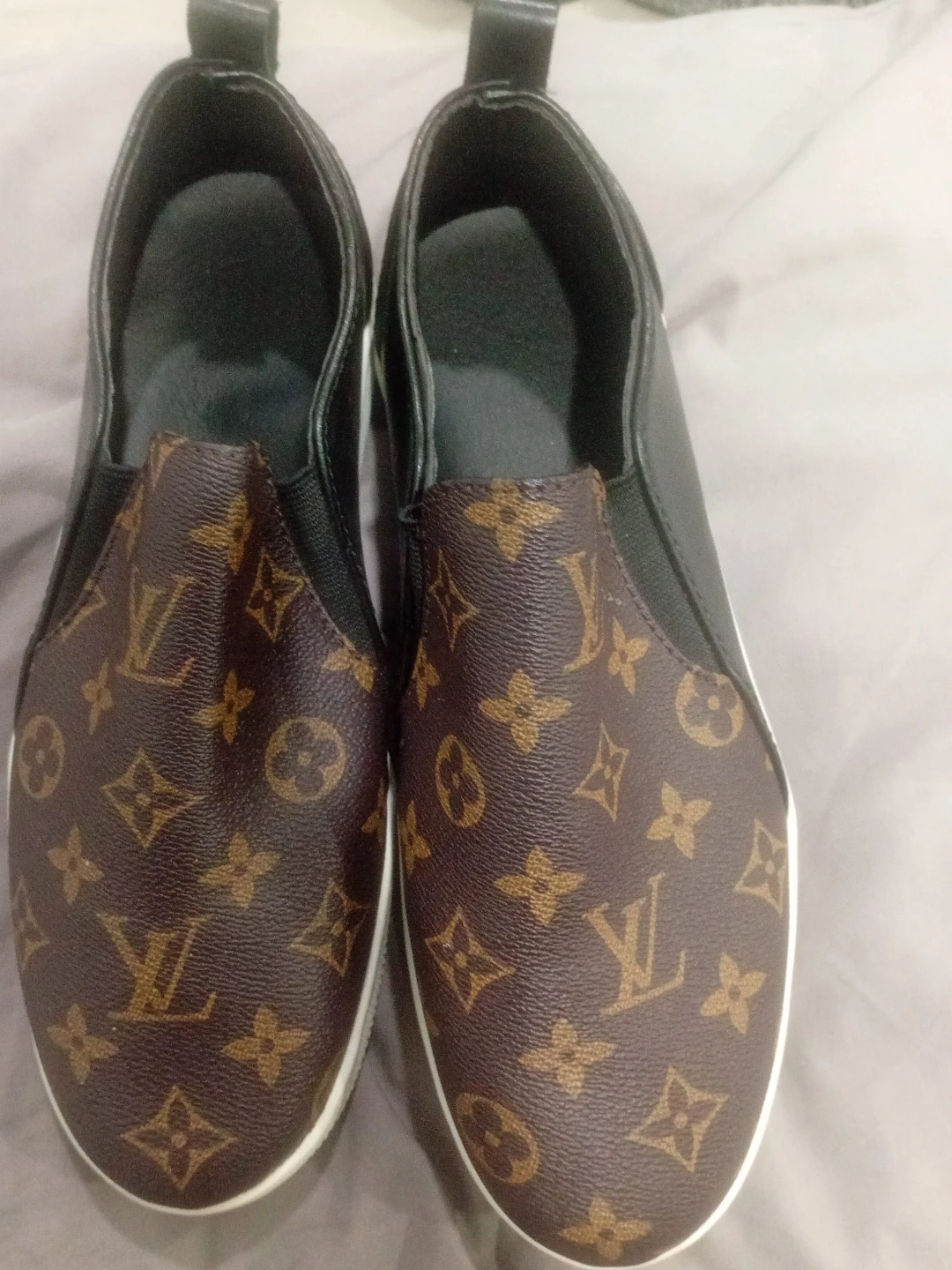 Louis Vuitton Monogram Slip-On Shoes