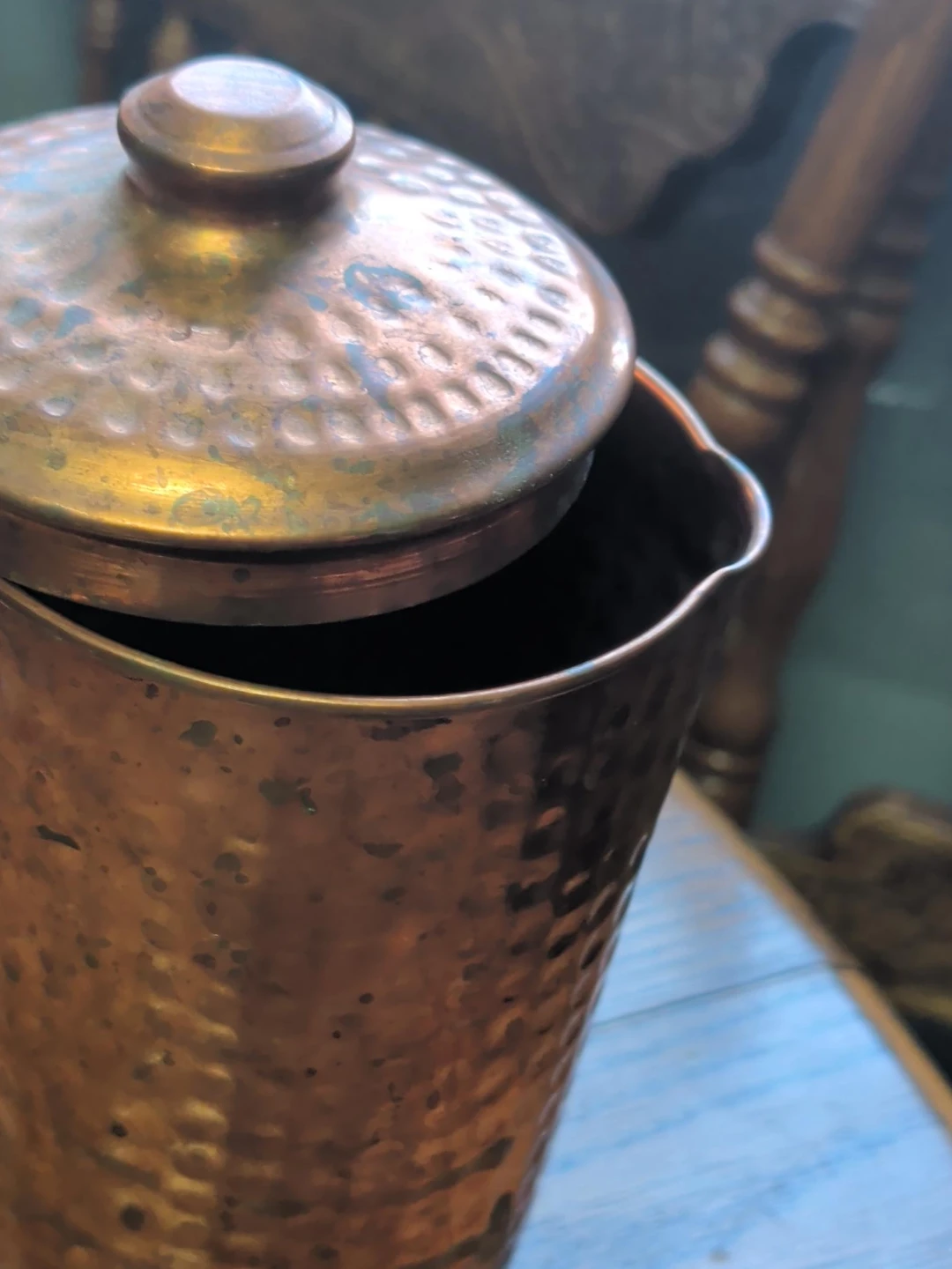Hammered Copper Pitcher