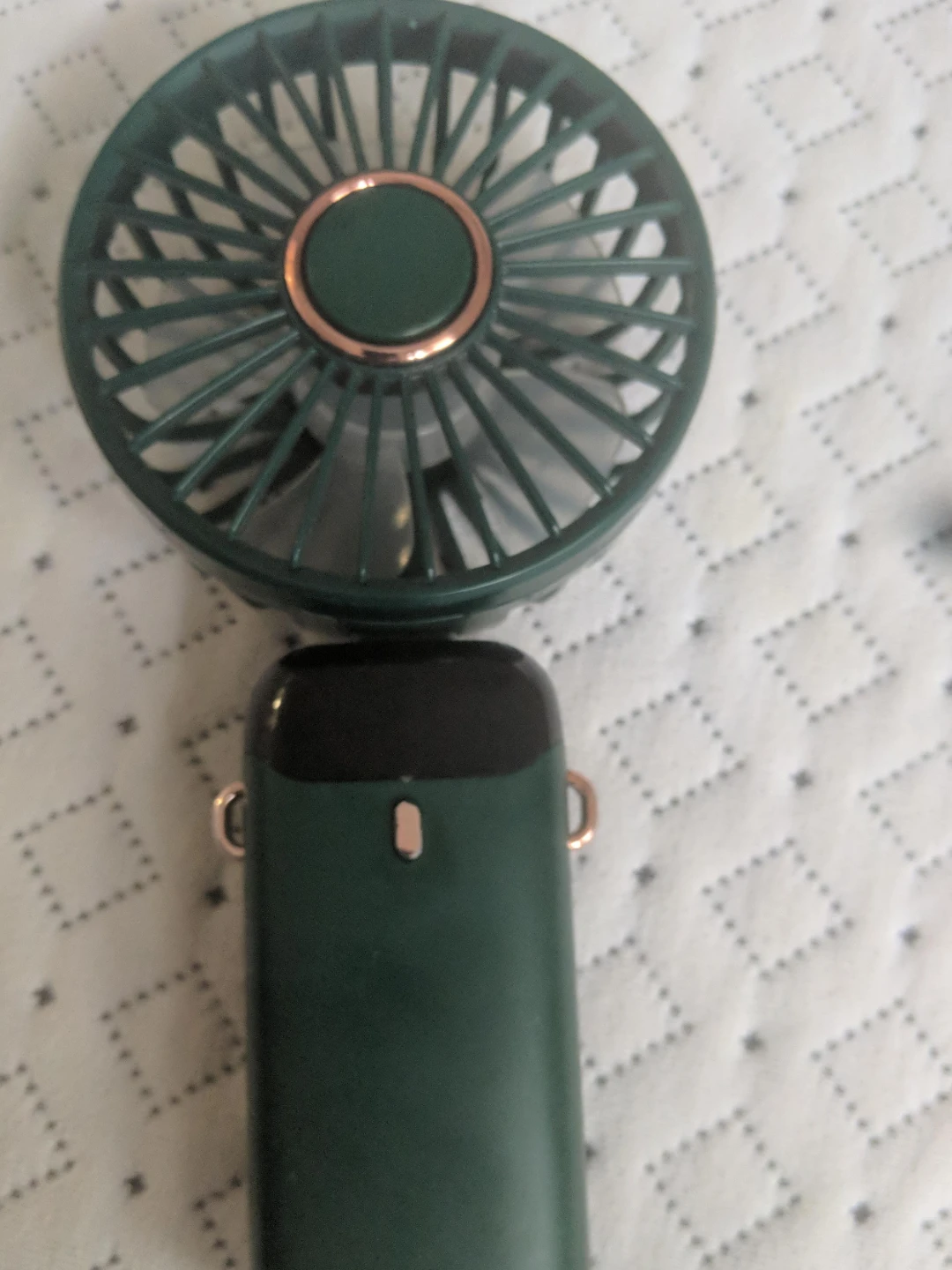 Portable Handheld Fan - Dark Green
