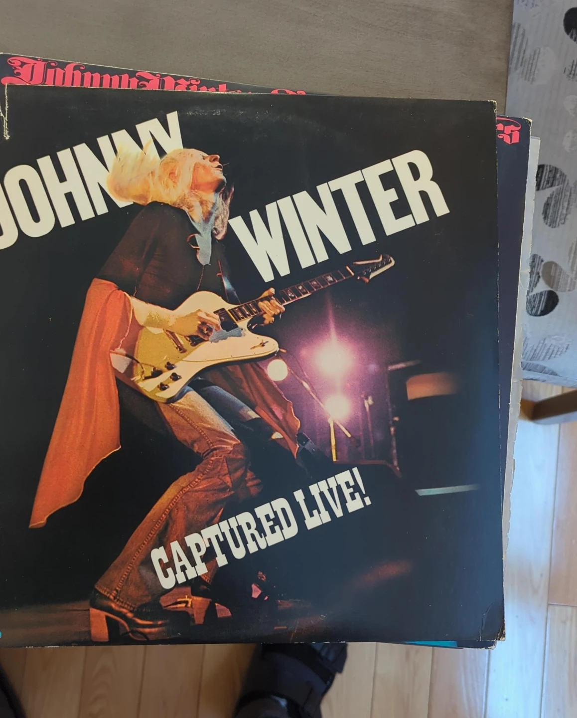 Johnny Winter Captured Live! Vinyl Record