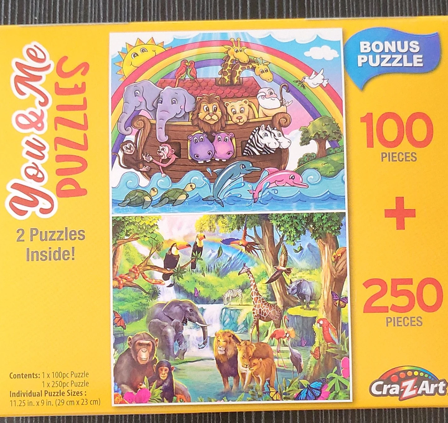 Cra-Z-Art You & Me Puzzles - Noah's Ark/The Watering Hole