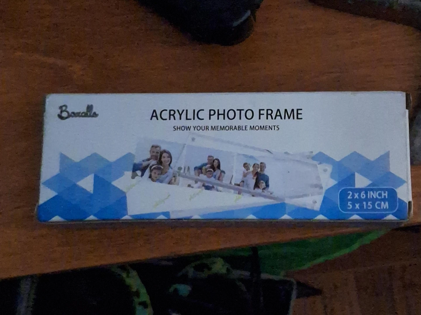 Boralla Acrylic Photo Frame 2x6 Inch
