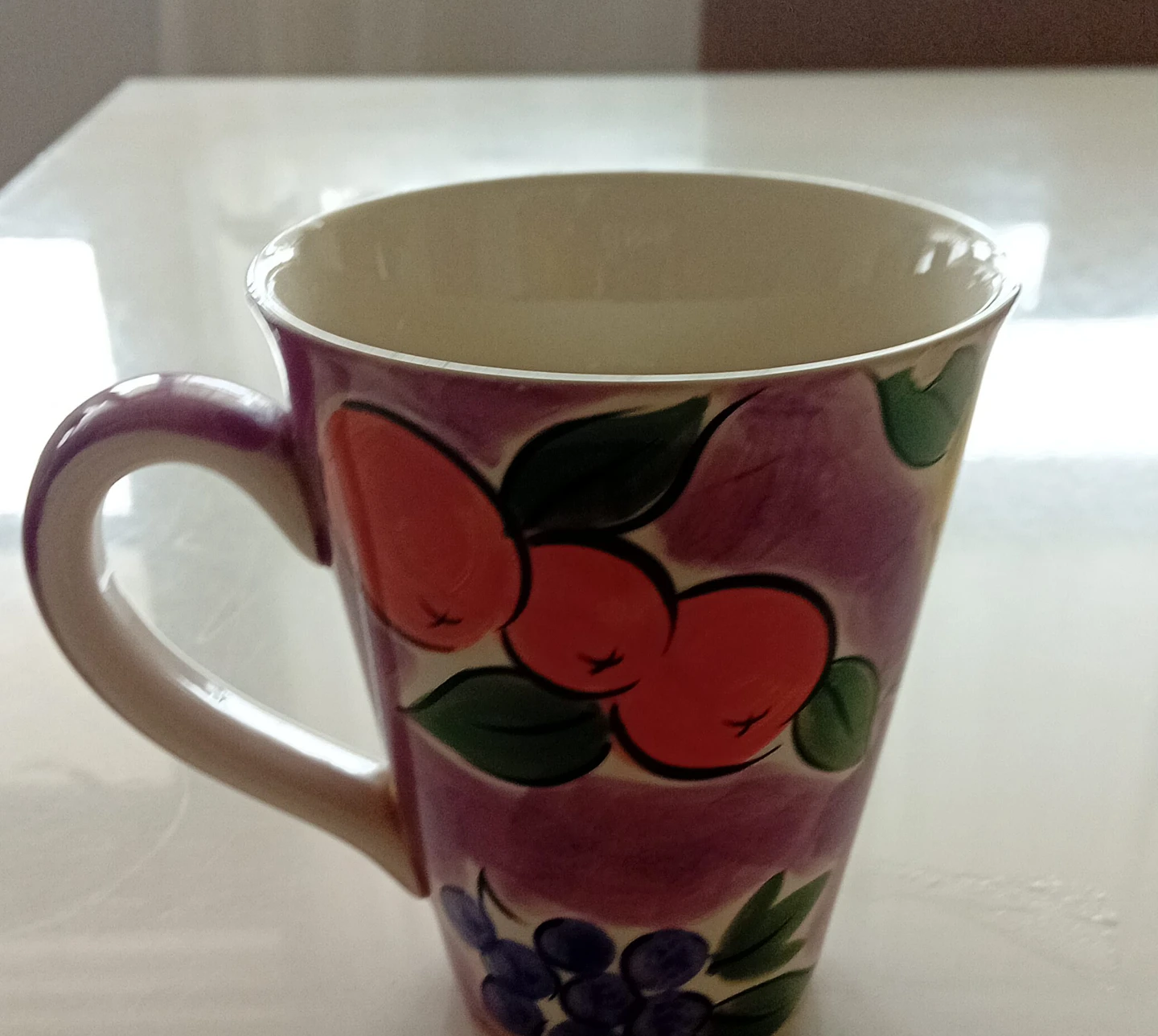 Mug with Fruit Design