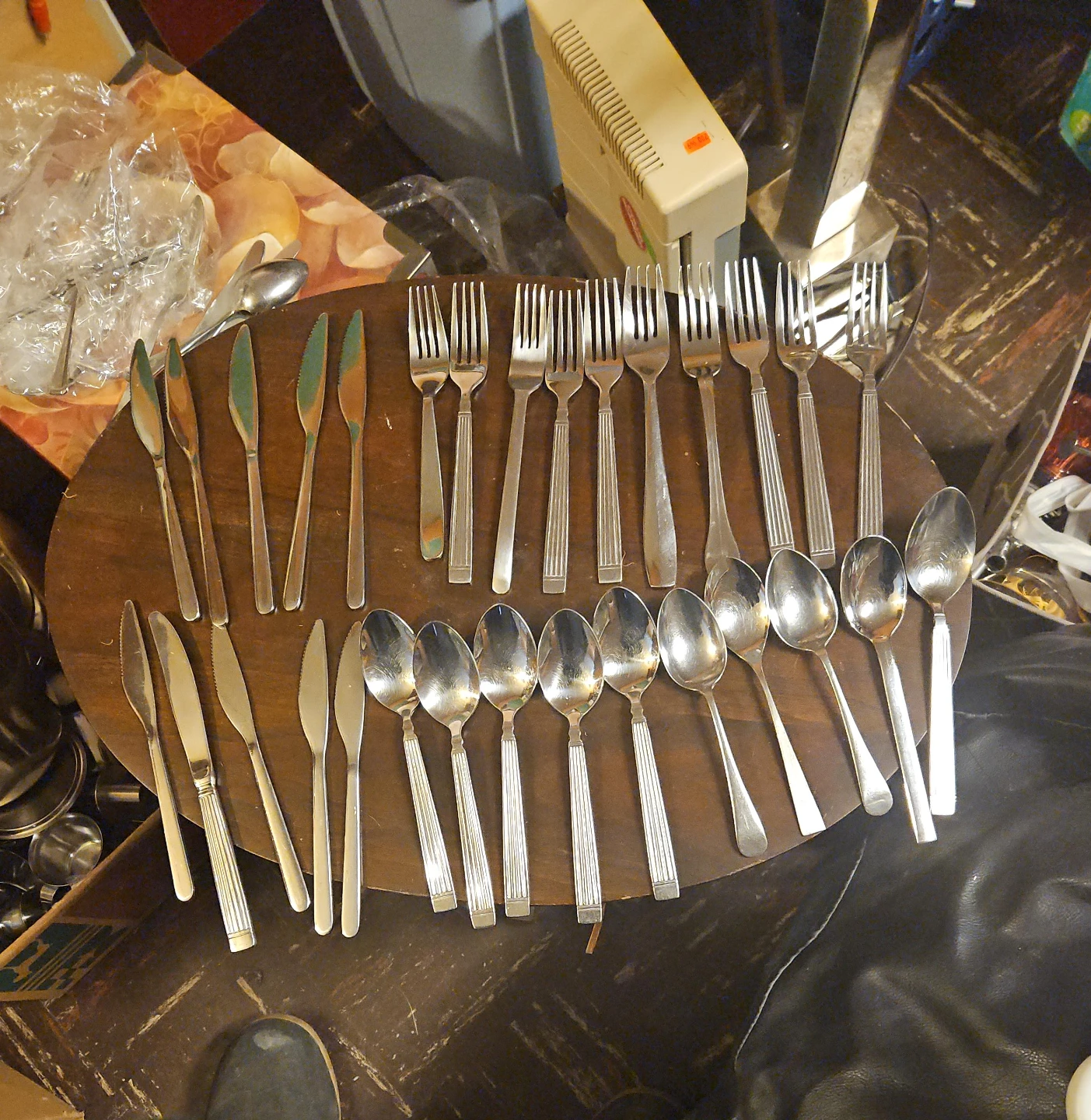Mixed Cutlery Set - Forks, Knives, Spoons