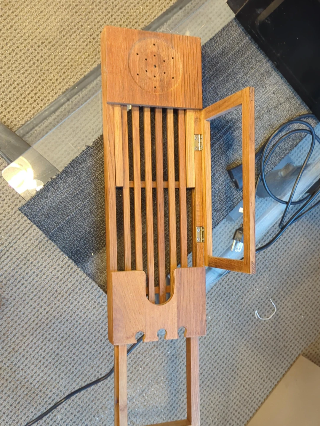 Wooden Bath Caddy