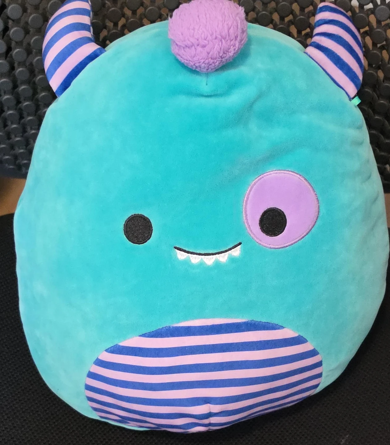Squishmallow Teal Monster Plush Toy