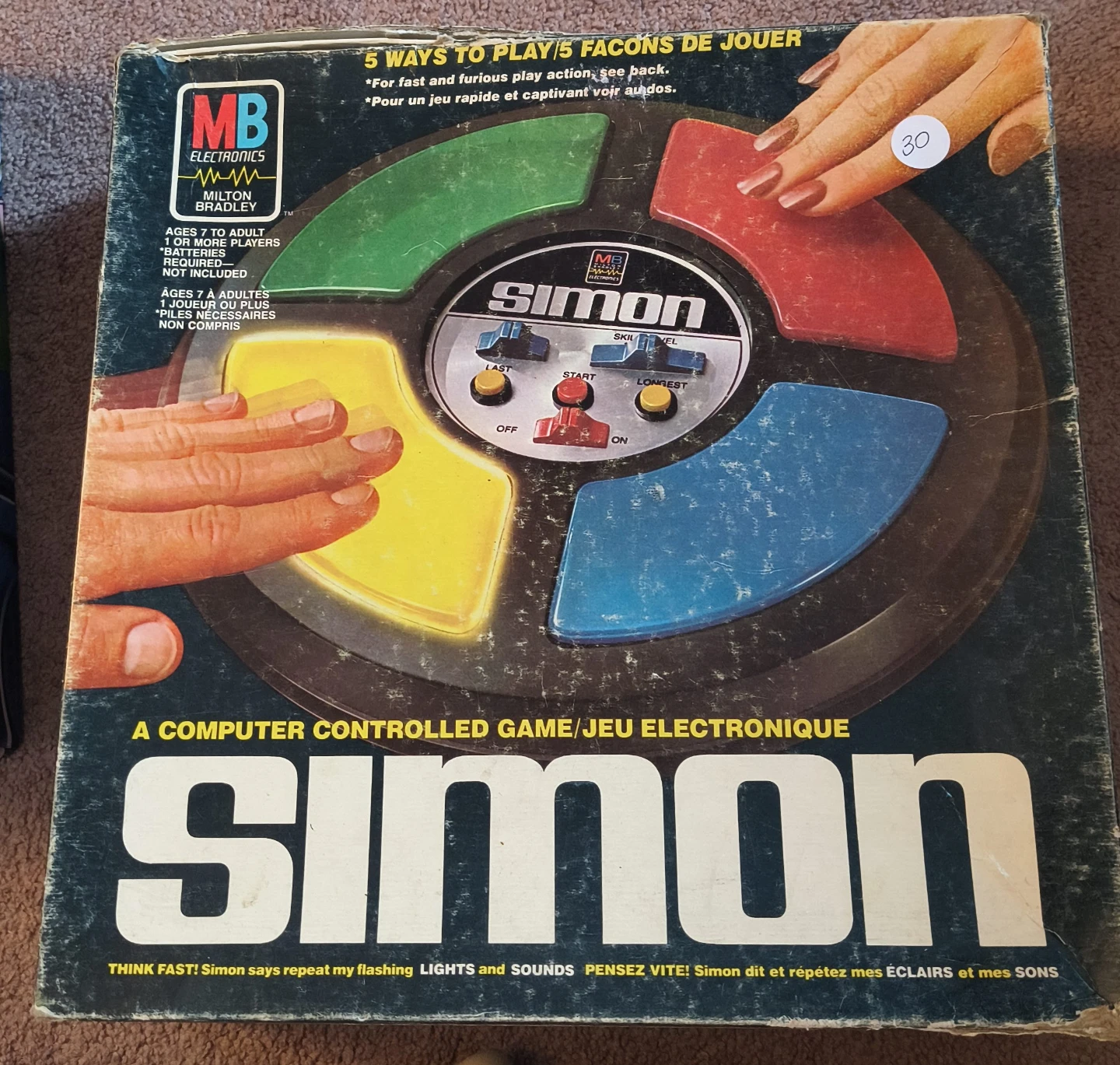 Milton Bradley Simon Electronic Game