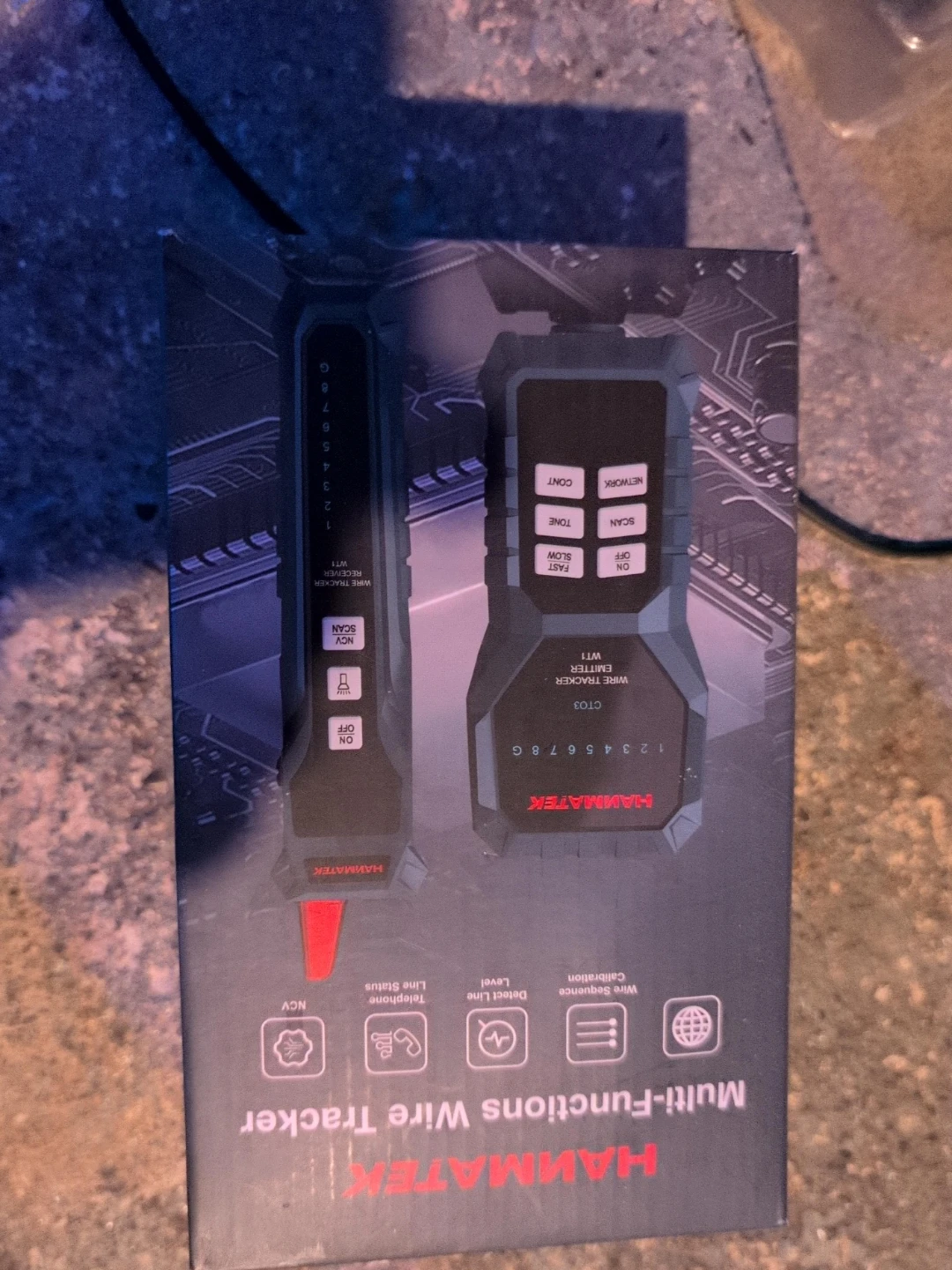 HAMMATEK Multi-Functions Wire Tracker CT03