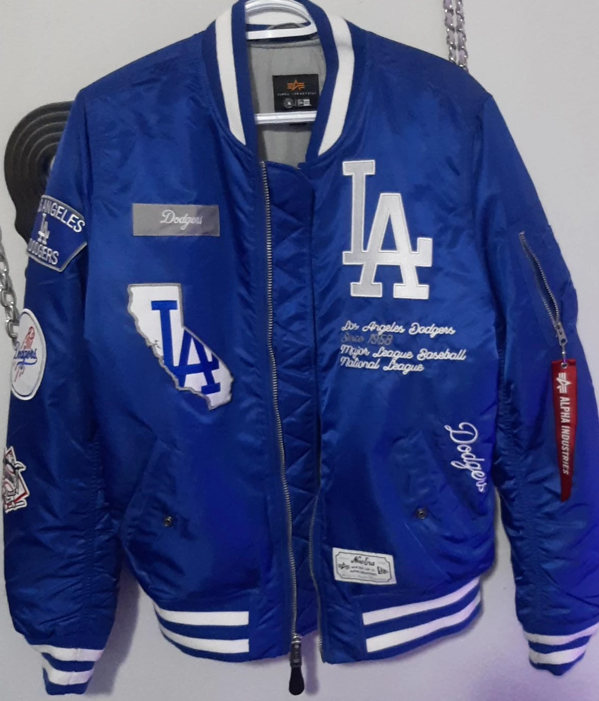 Alpha Industries LA Dodgers Bomber Jacket