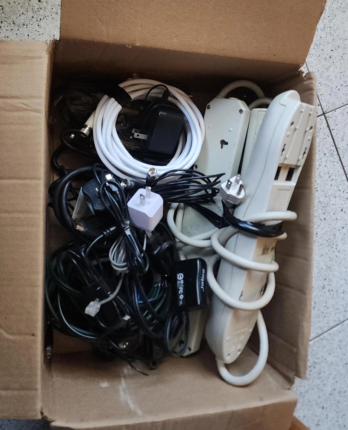 Assorted Electronics Cables and Adapters