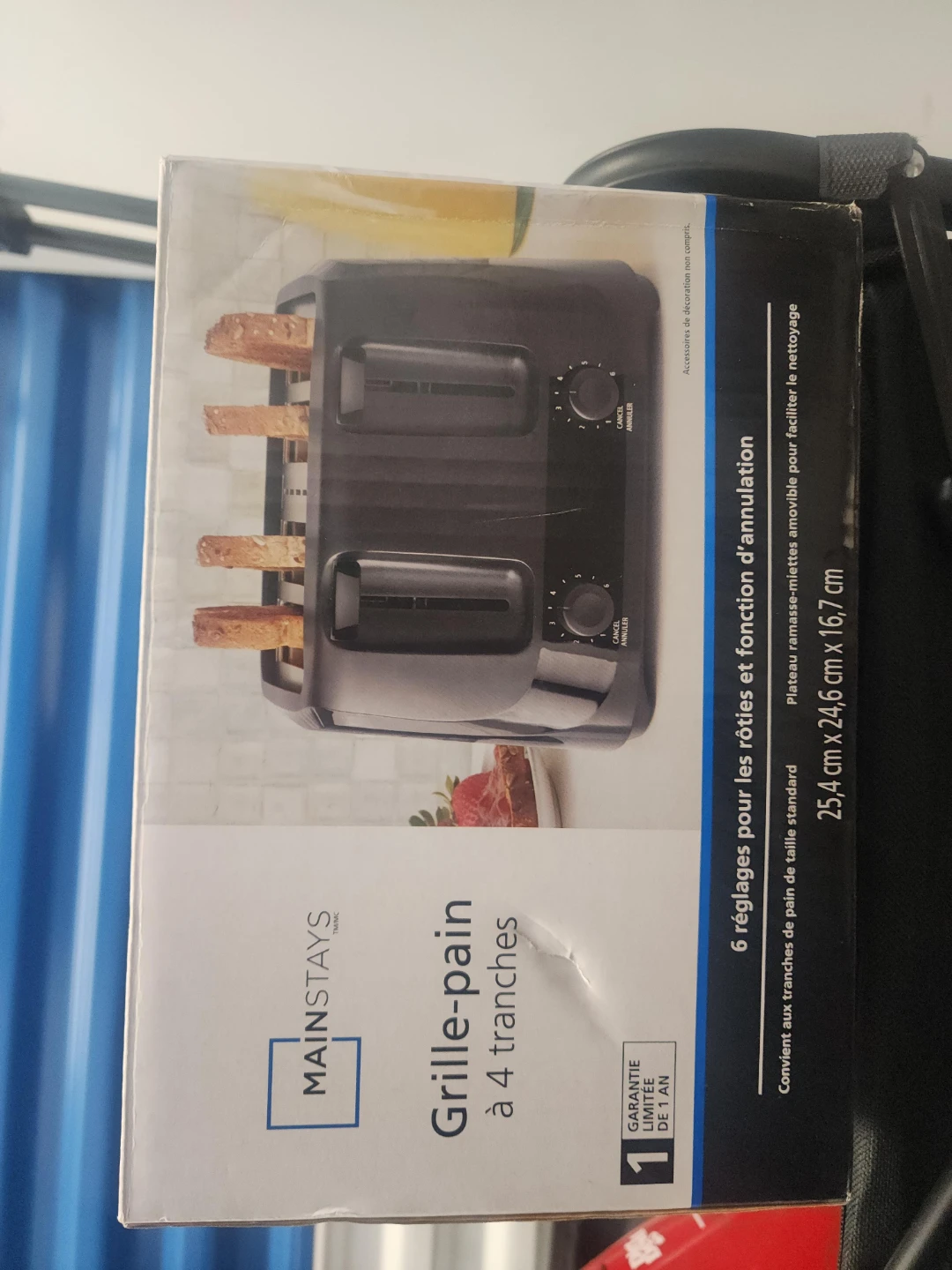 Mainstays 4-Slice Toaster