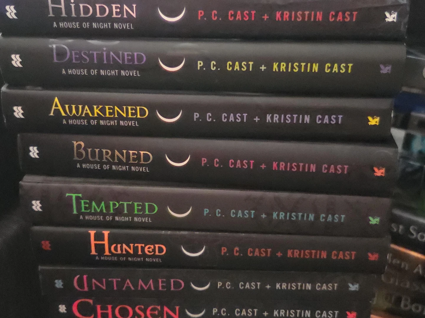 House of Night Novel Series Books by P.C. Cast & Kristin Cast