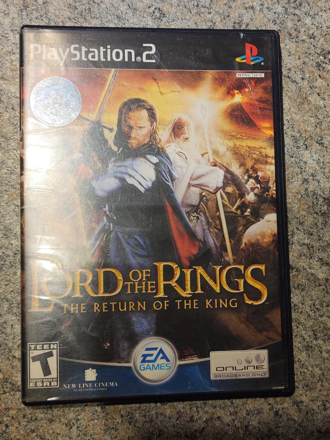 LOTR The Return of the King (PlayStation 2, PS2)