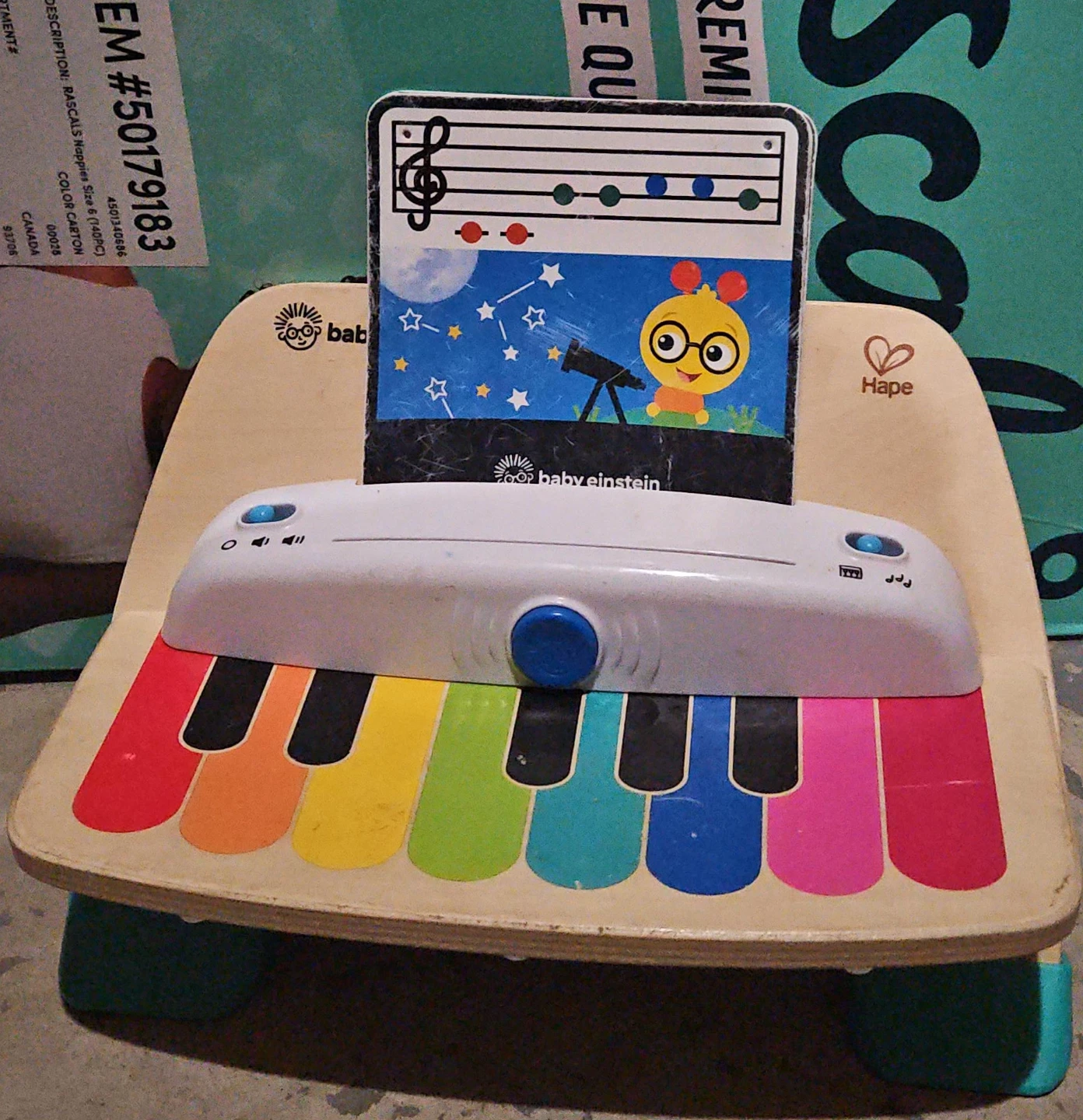 Hape Baby Einstein Rainbow Piano Toy