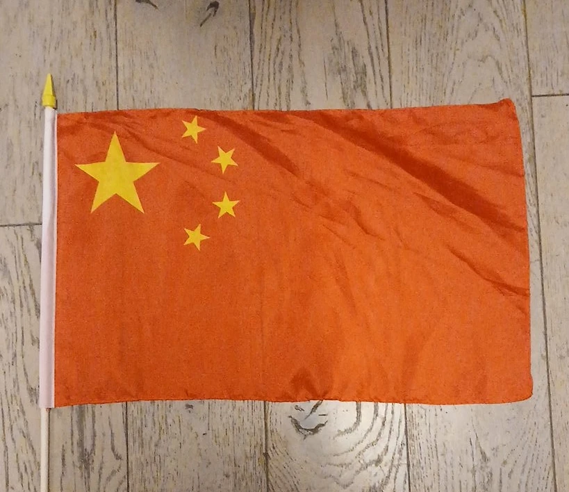 China Handheld Flag