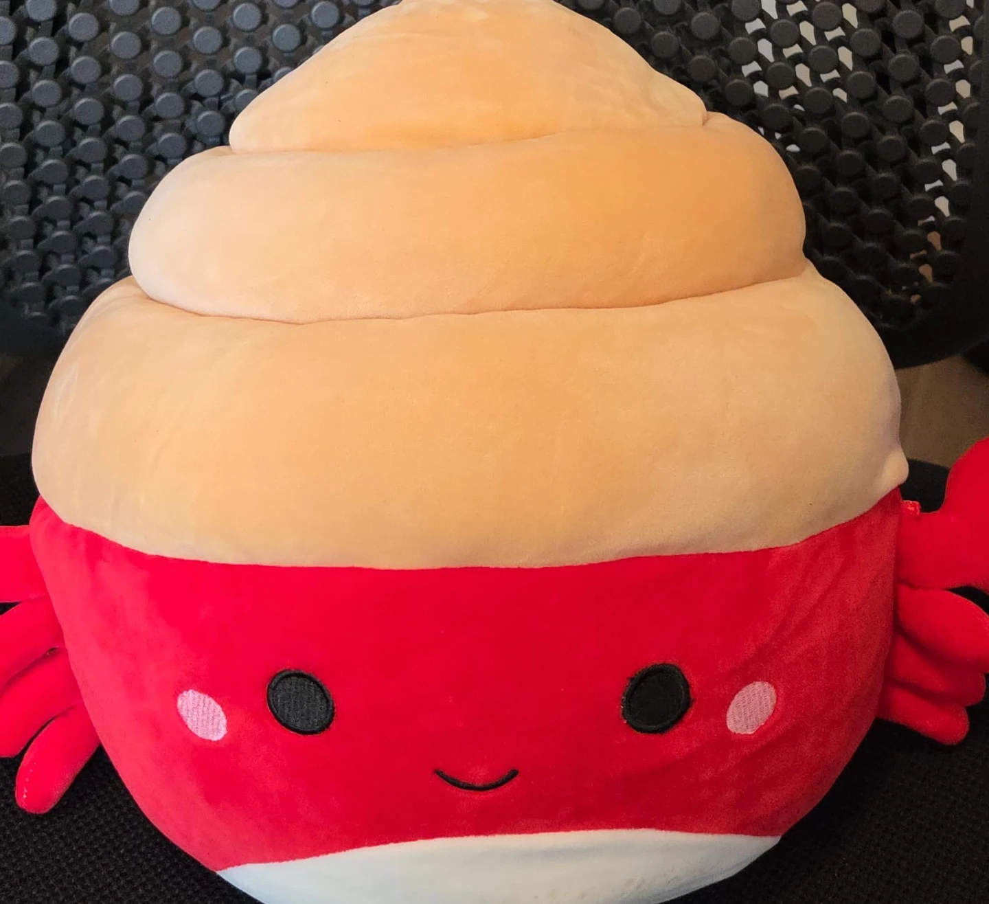 Plush Cupcake Crab Toy