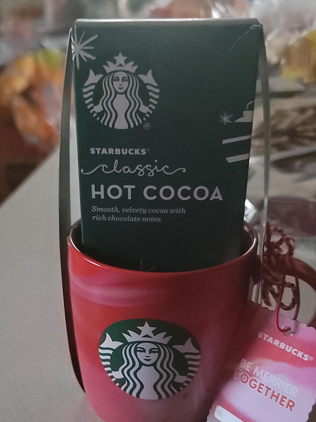 Starbucks Classic Hot Cocoa Gift Set with Mug
