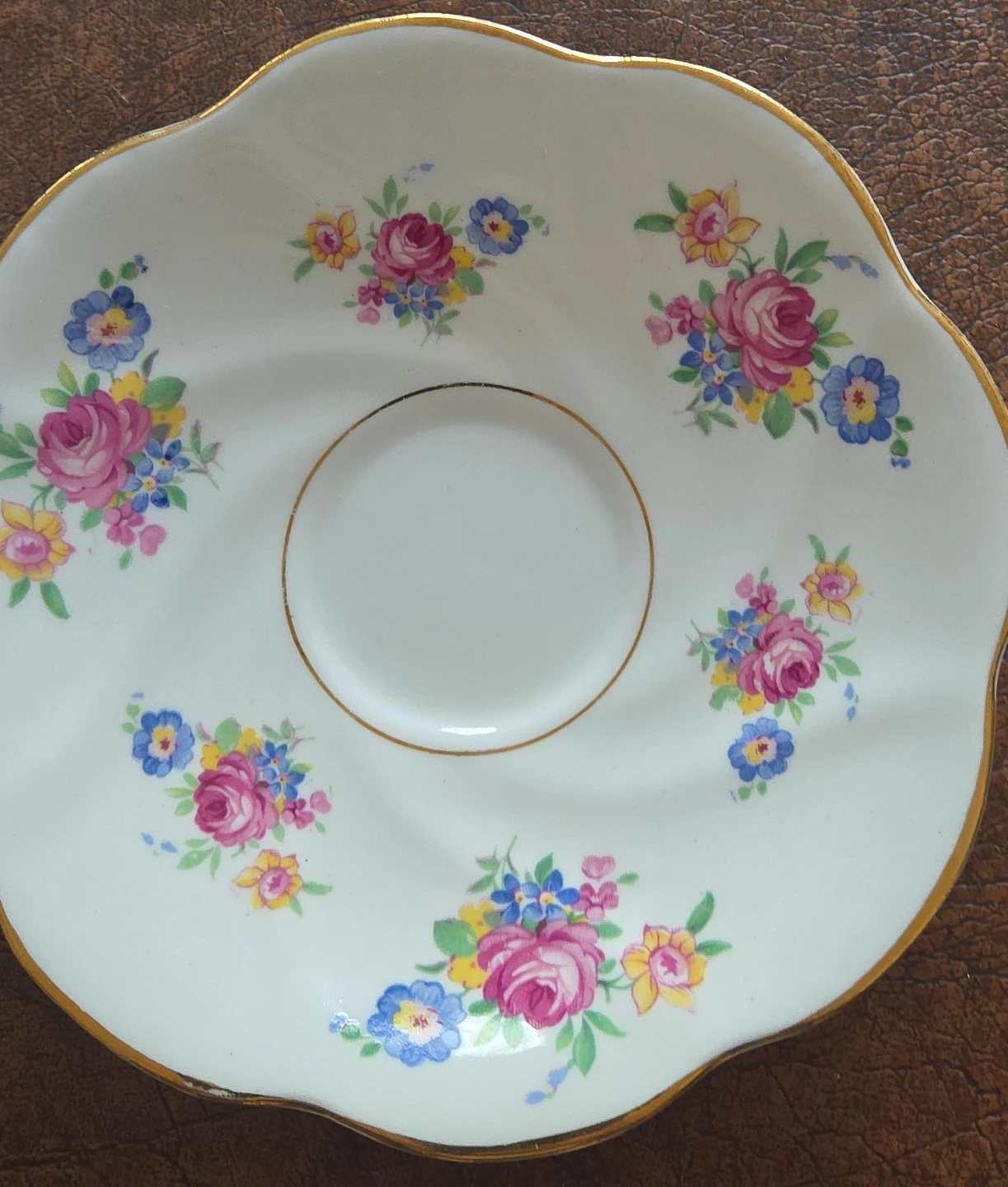 ROSINA Floral Saucer