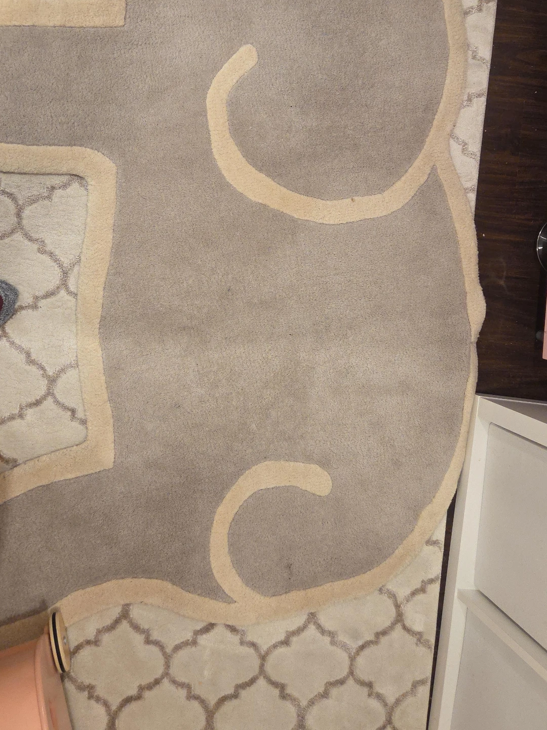Martha Stewart Elephant Wool Area Rug 3'6" x 5'9"
