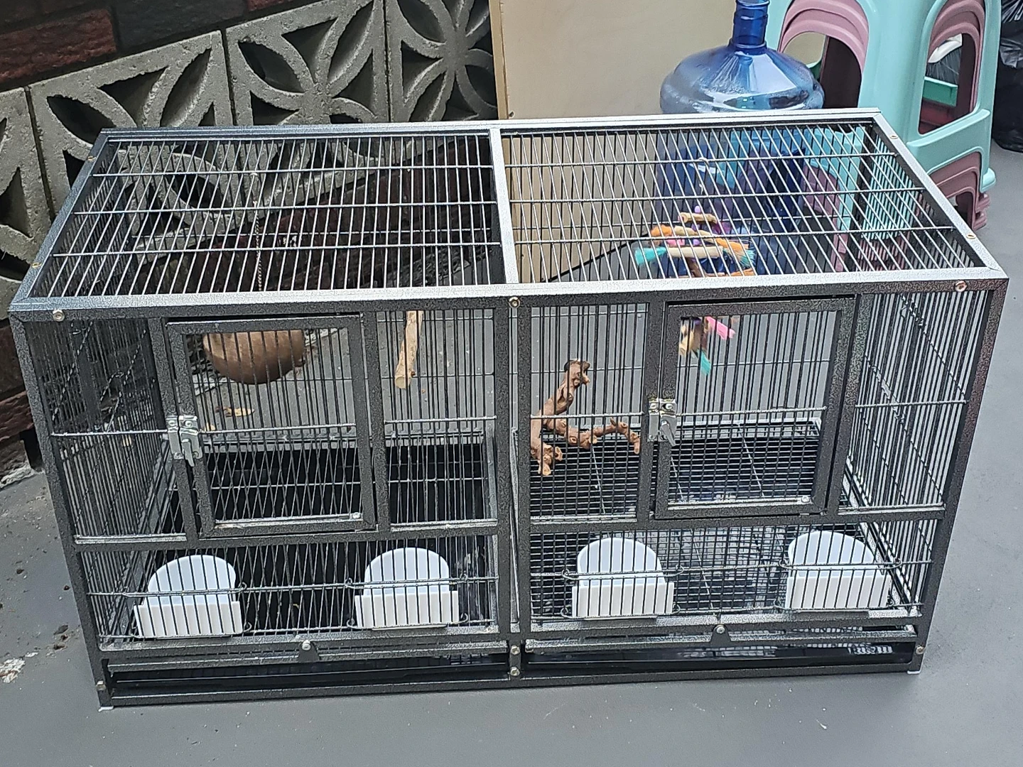 Large Double Bird Cage