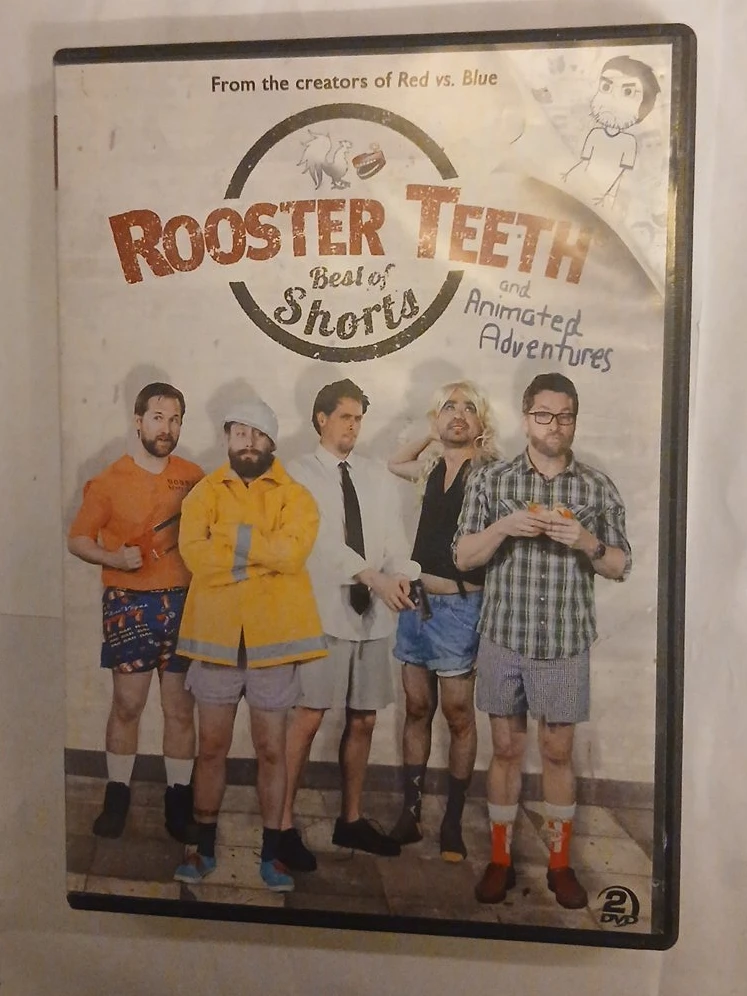 Rooster Teeth Best of Shorts and Animated Adventures DVD
